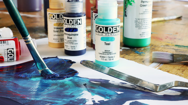GOLDEN FLUID ACRYLIC