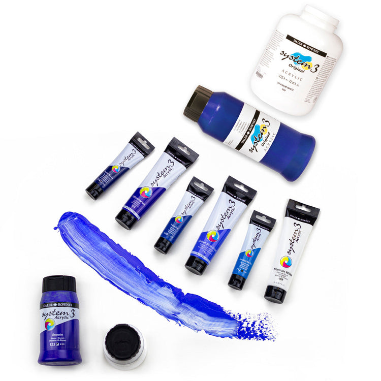 DALER ROWNEY SYSTEM3 ACRYLIC PAINT