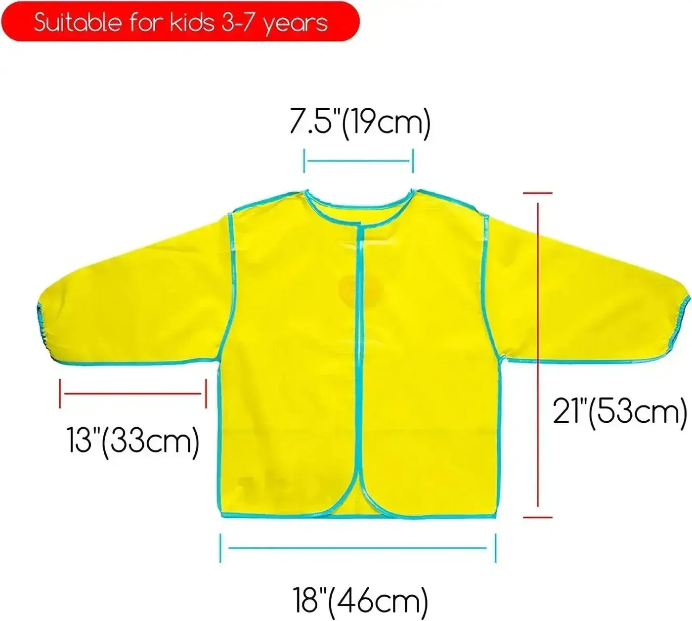 MEEDEN Kids Art Smocks, 3-7 years age