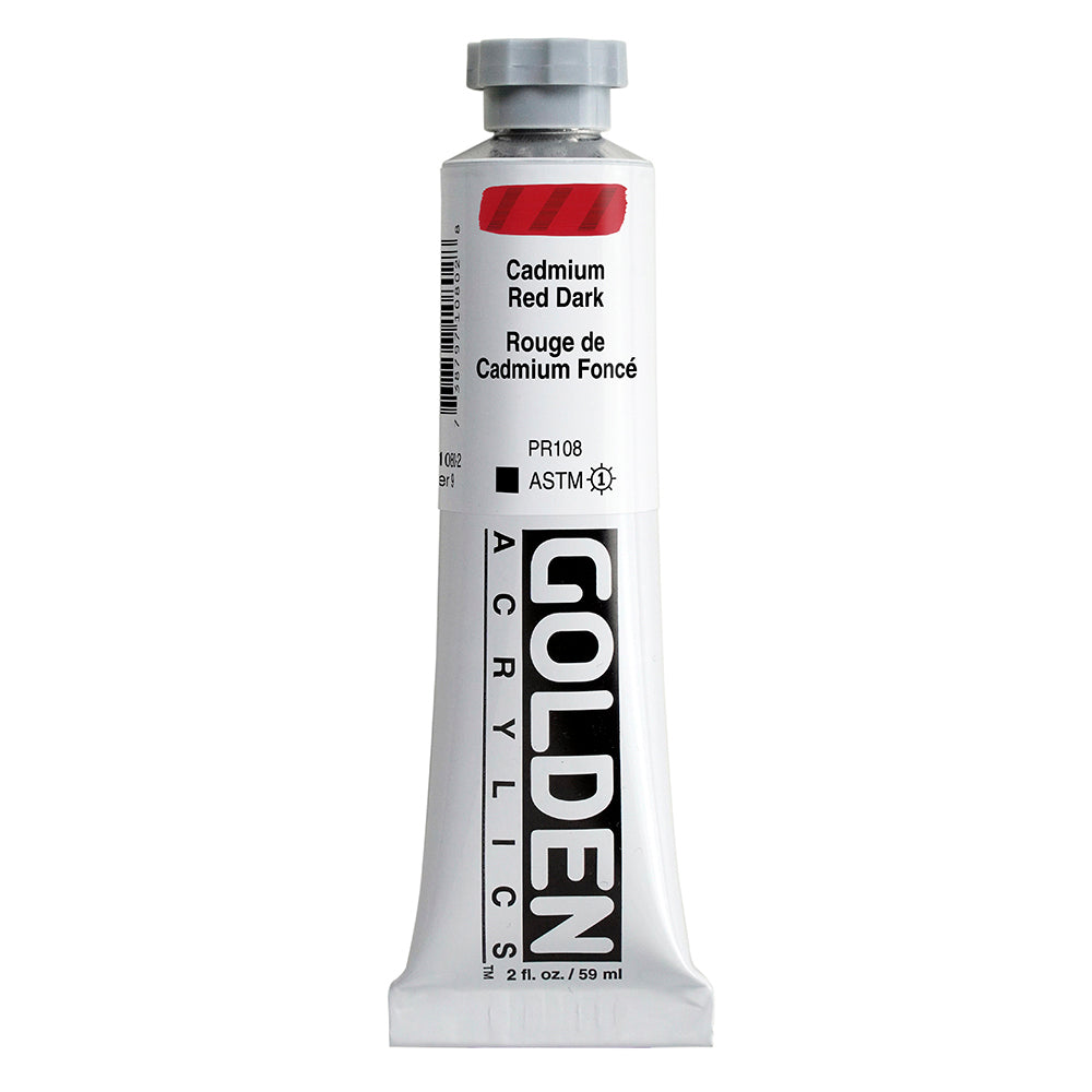 GOLDEN HEAVY BODY HB Cadmium Red Dark