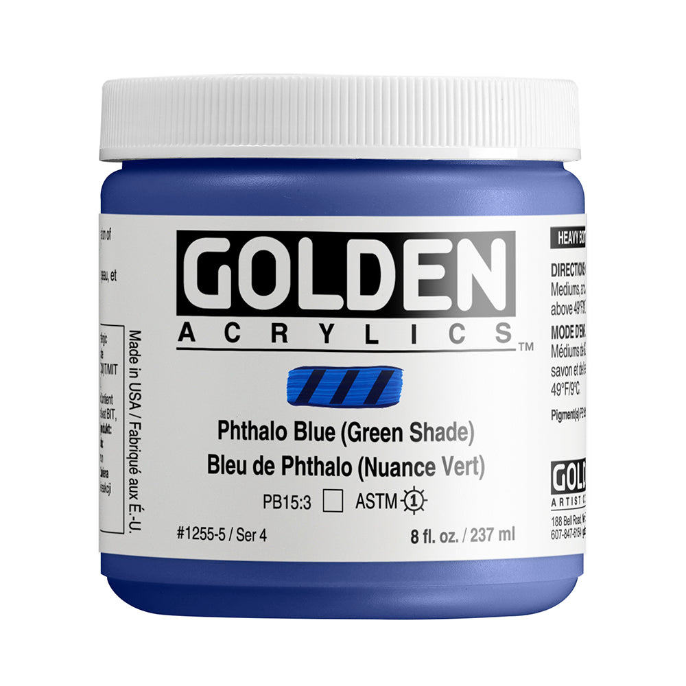 GOLDEN HEAVY BODY HB Phthalo Blue /G.S.