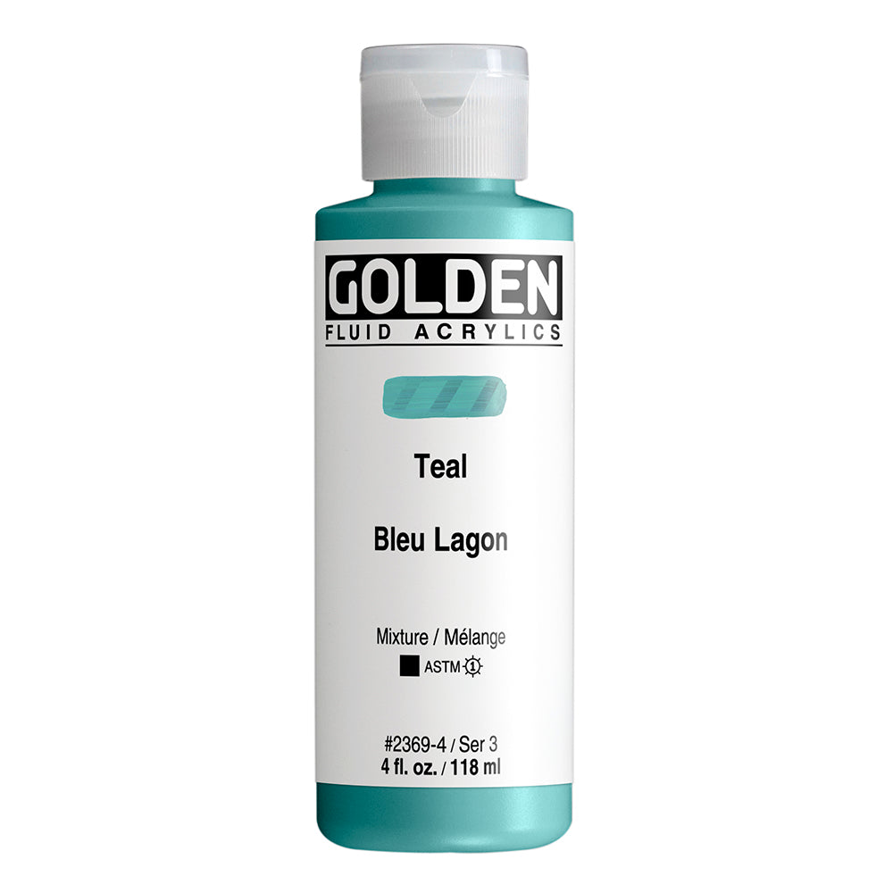 GOLDEN FLUID ACRYLIFl. Teal C