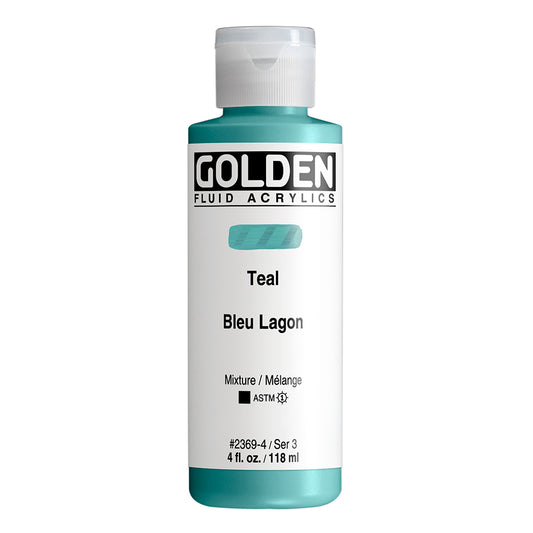 GOLDEN FLUID ACRYLIFl. Teal C