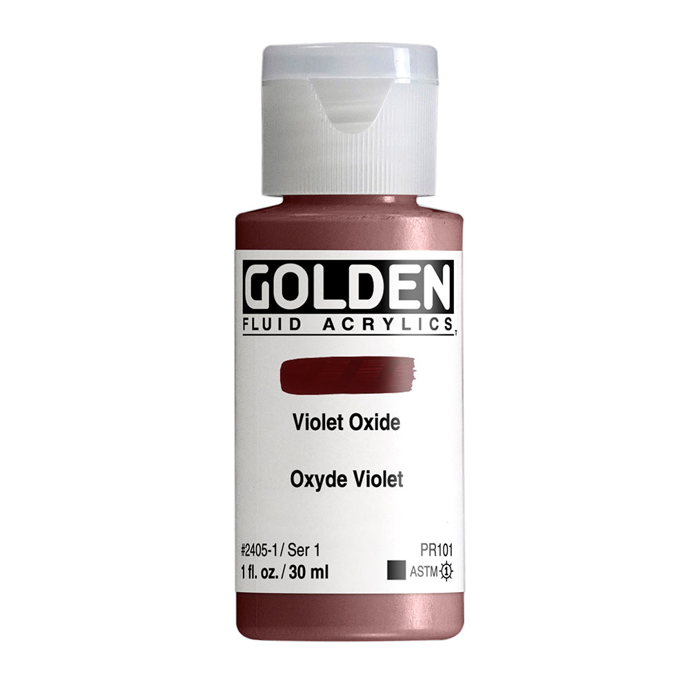 GOLDEN FLUID ACRYLIC Violet Oxide