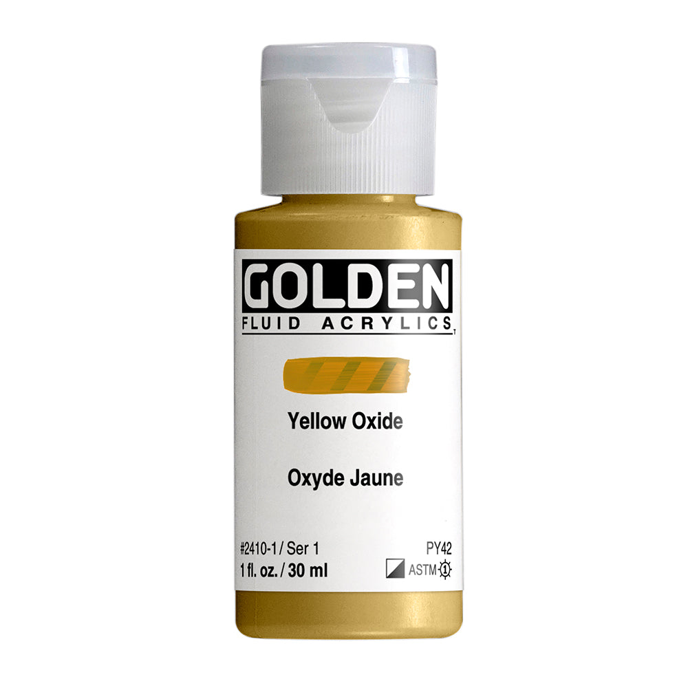GOLDEN FLUID ACRYLIC Yellow Oxide