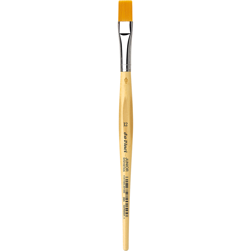 Davinci Brush Series 304 JUNIOR SYNTHETICS flat