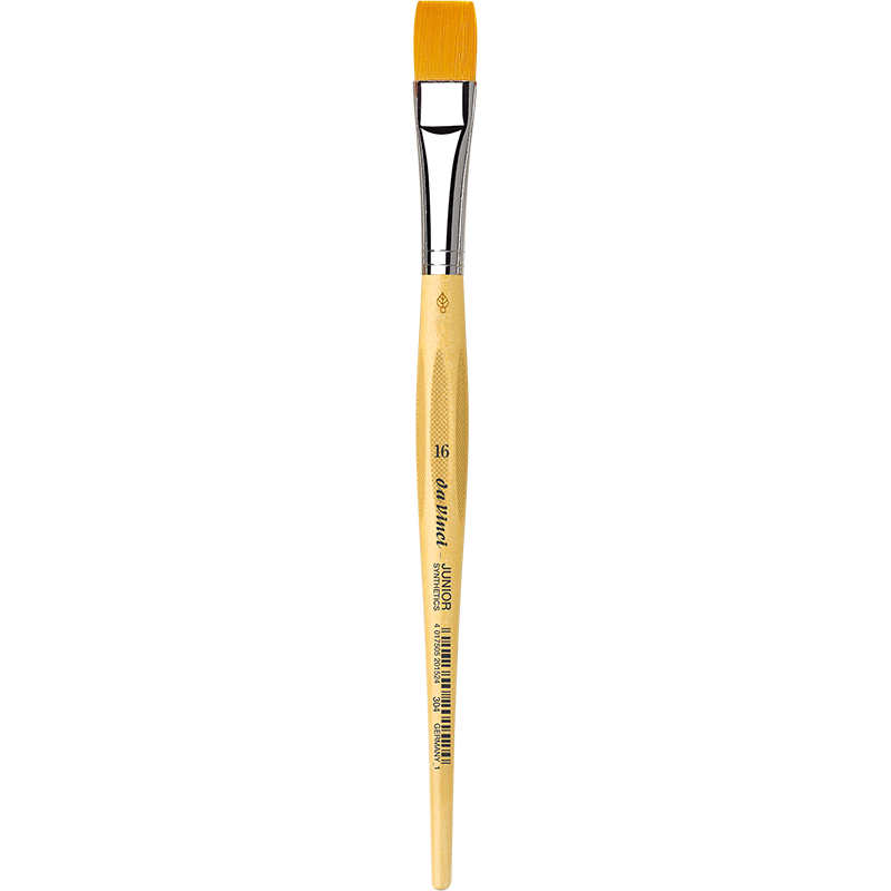Davinci Brush Series 304 JUNIOR SYNTHETICS flat