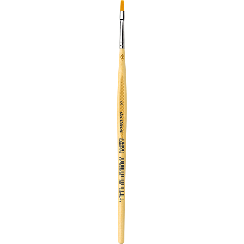 Davinci Brush Series 304 JUNIOR SYNTHETICS flat