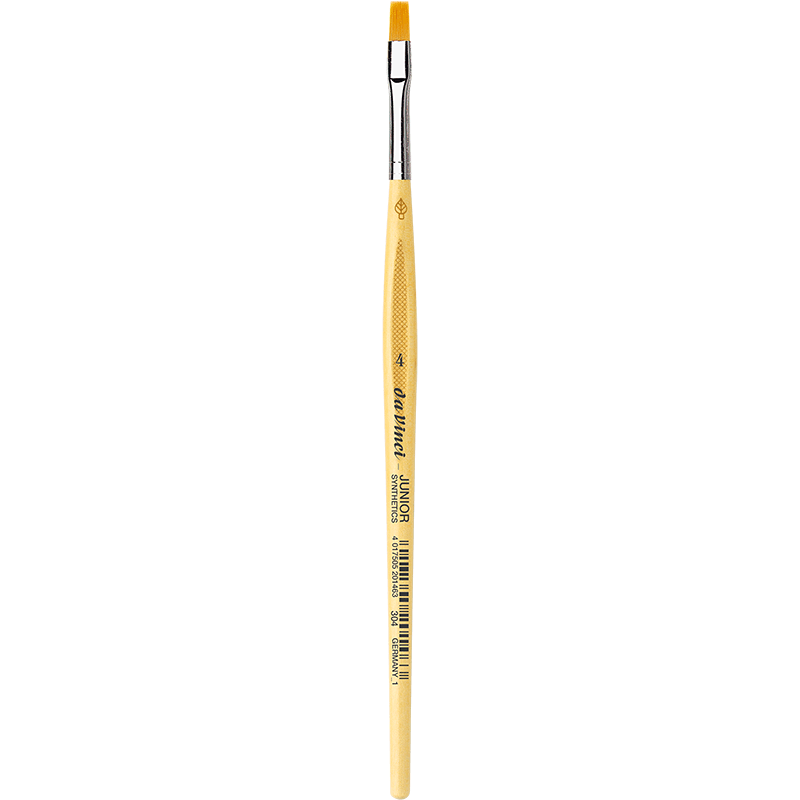 Davinci Brush Series 304 JUNIOR SYNTHETICS flat