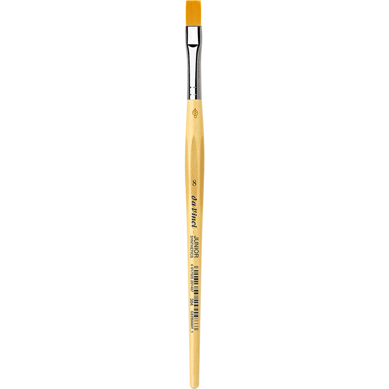 Davinci Brush Series 304 JUNIOR SYNTHETICS flat