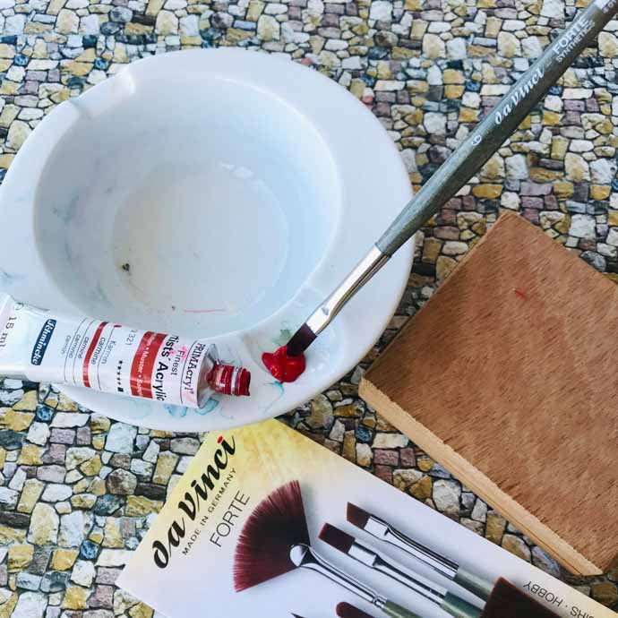 Davinci Brush Series 364 FORTE SYNTHETICS, brights