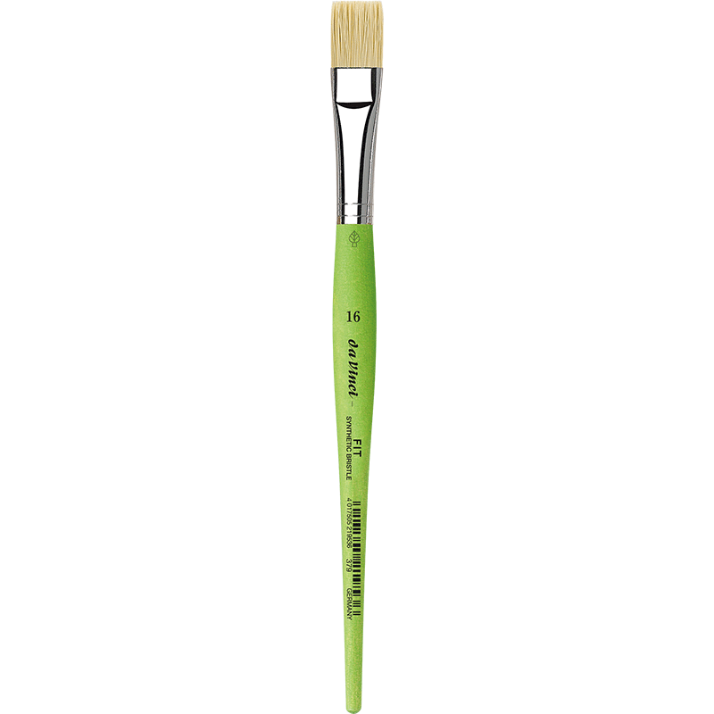 Davinci Brush Series 379 FIT SYNTHETIC BRISTLE flat