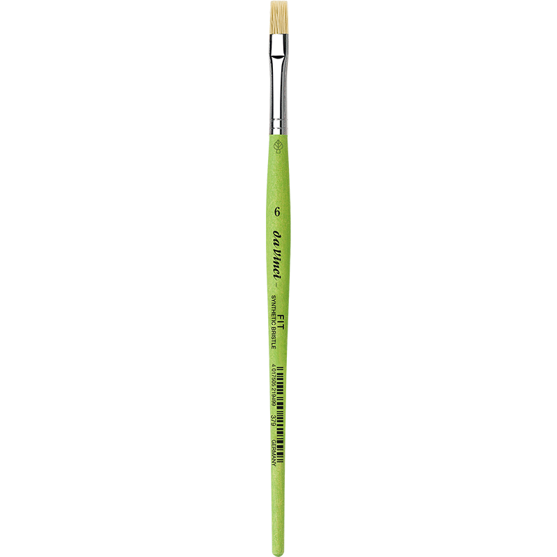 Davinci Brush Series 379 FIT SYNTHETIC BRISTLE flat