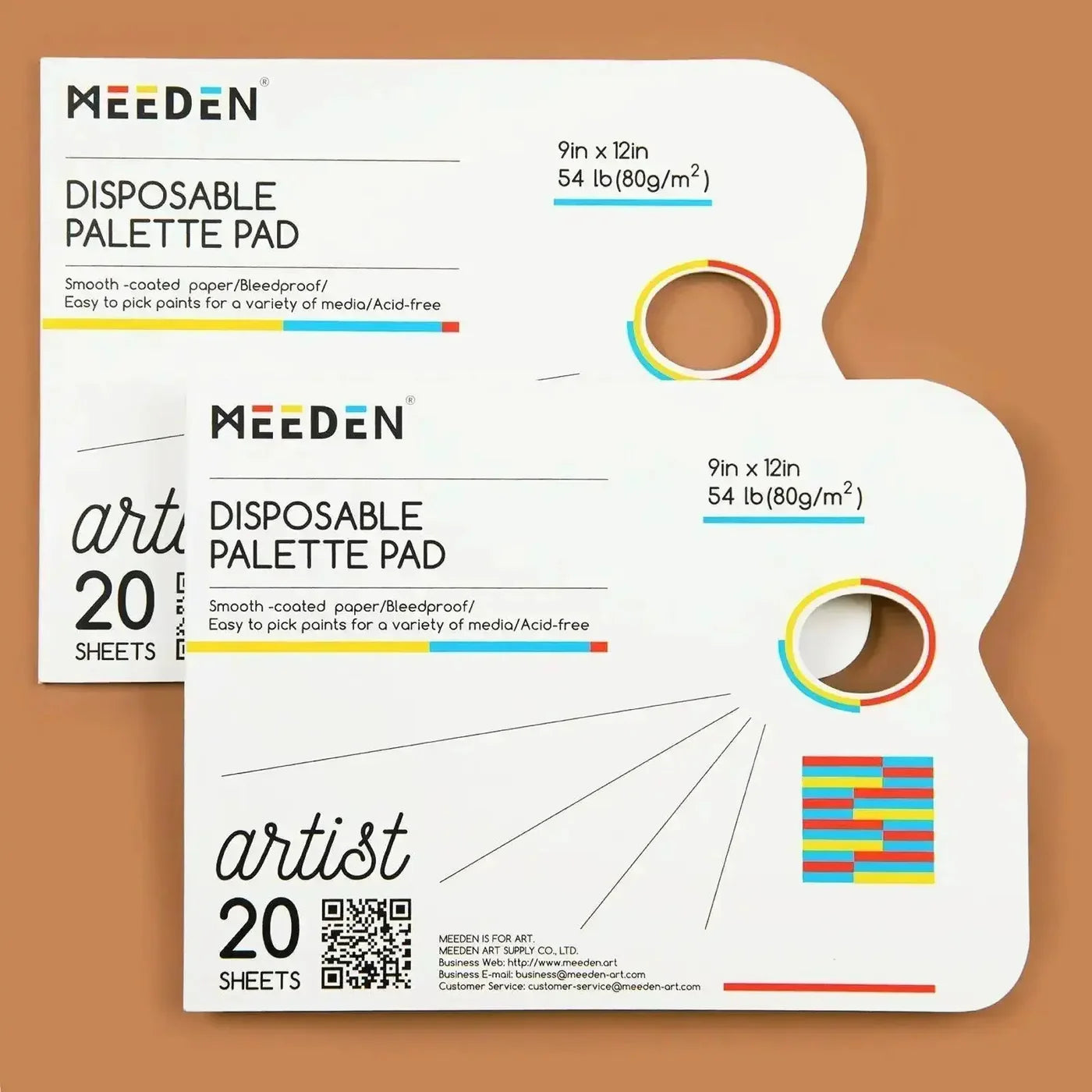 MEEDEN Disposable Palette Paper Pad, 9x12 Inch 0 sheets
