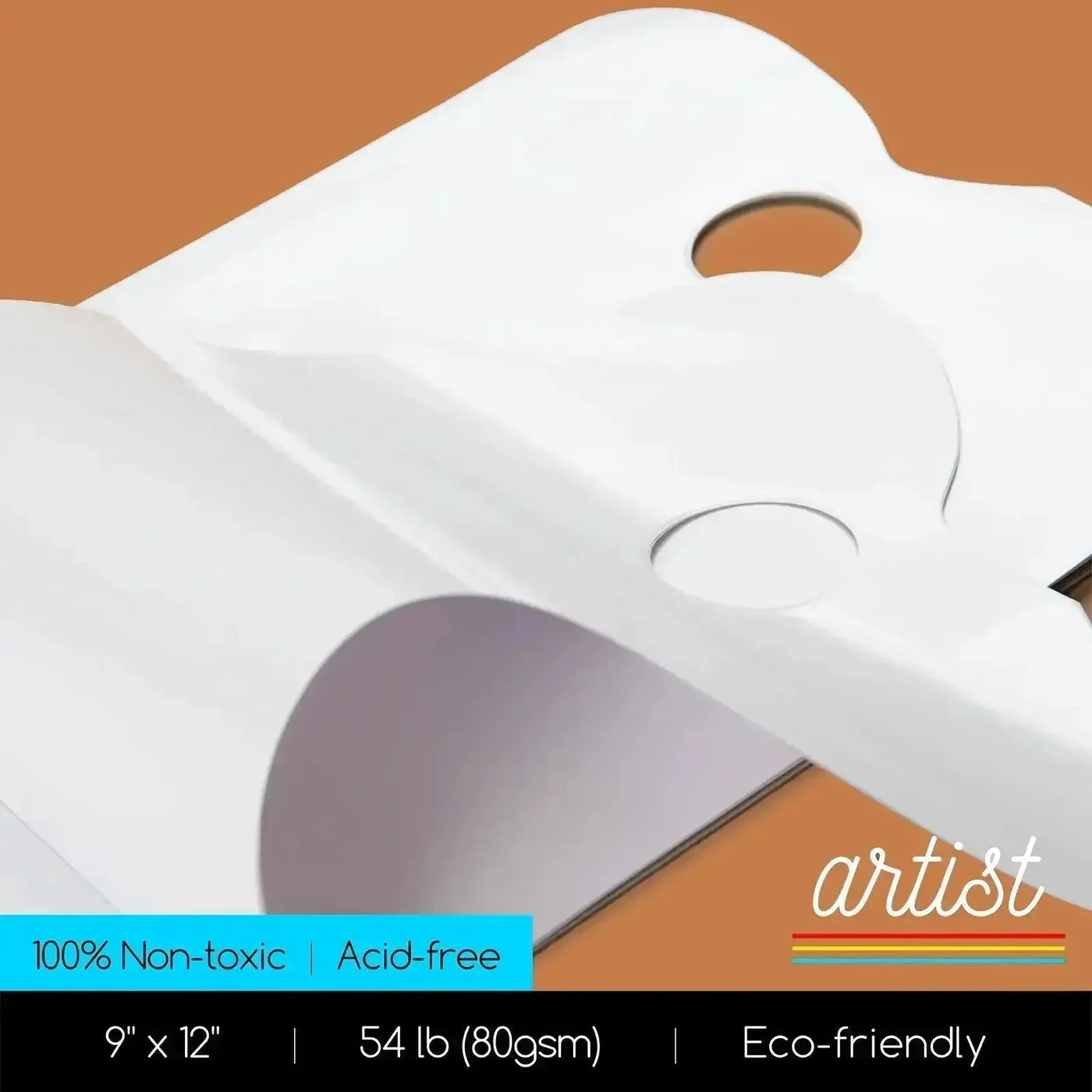 MEEDEN Disposable Palette Paper Pad, 9x12 Inch 0 sheets