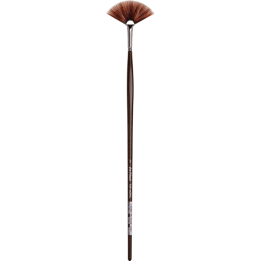 Davinci Brush Series 485 TOP-ACRYL fan brush Long Handle size 3