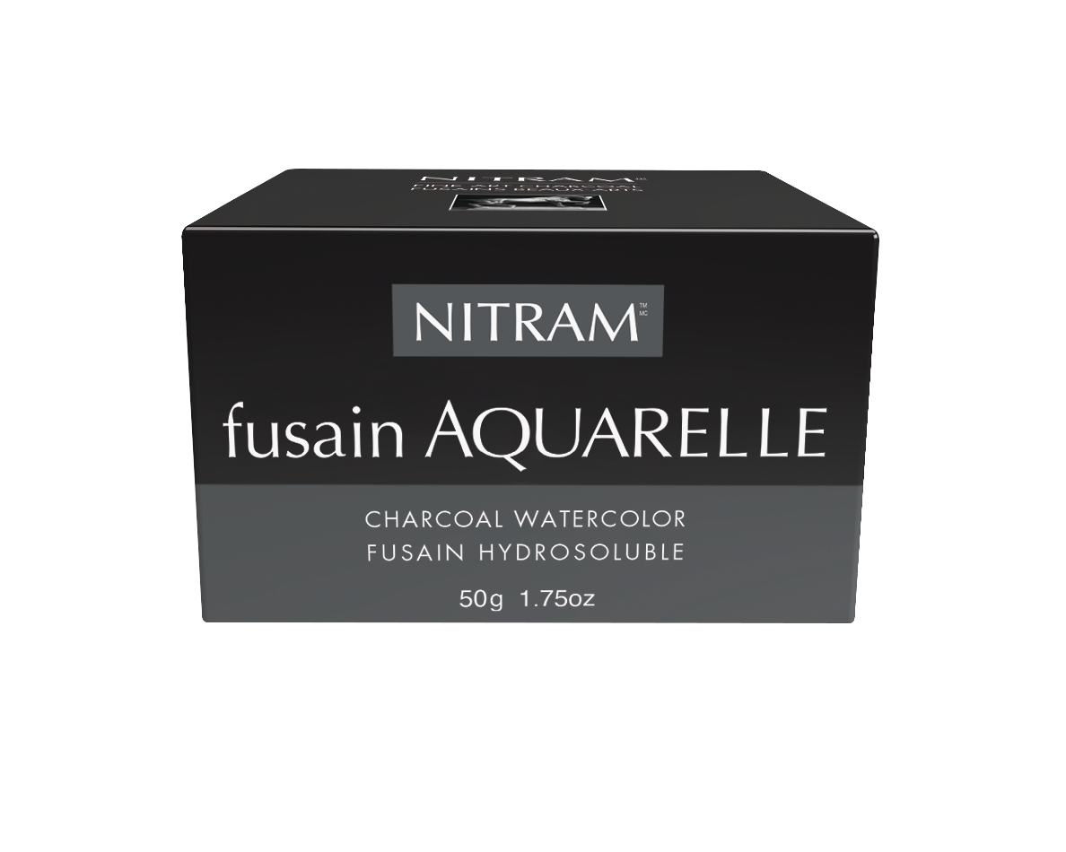 Nitram Fusain Aquarelle