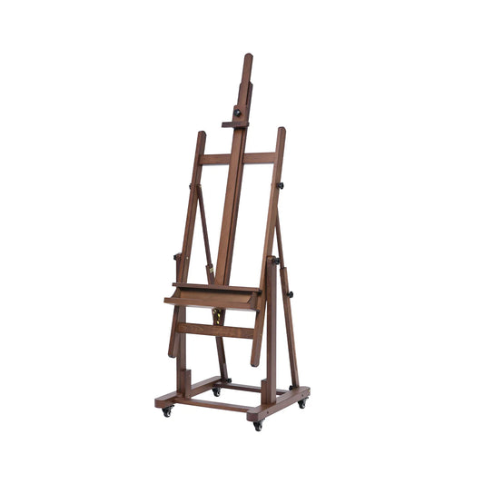 MEEDEN Extra Large Heavy Duty Artist Easel Stand-Walnut