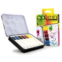 QoR Artist Watercolor Half Pan Set - Intensity 6col