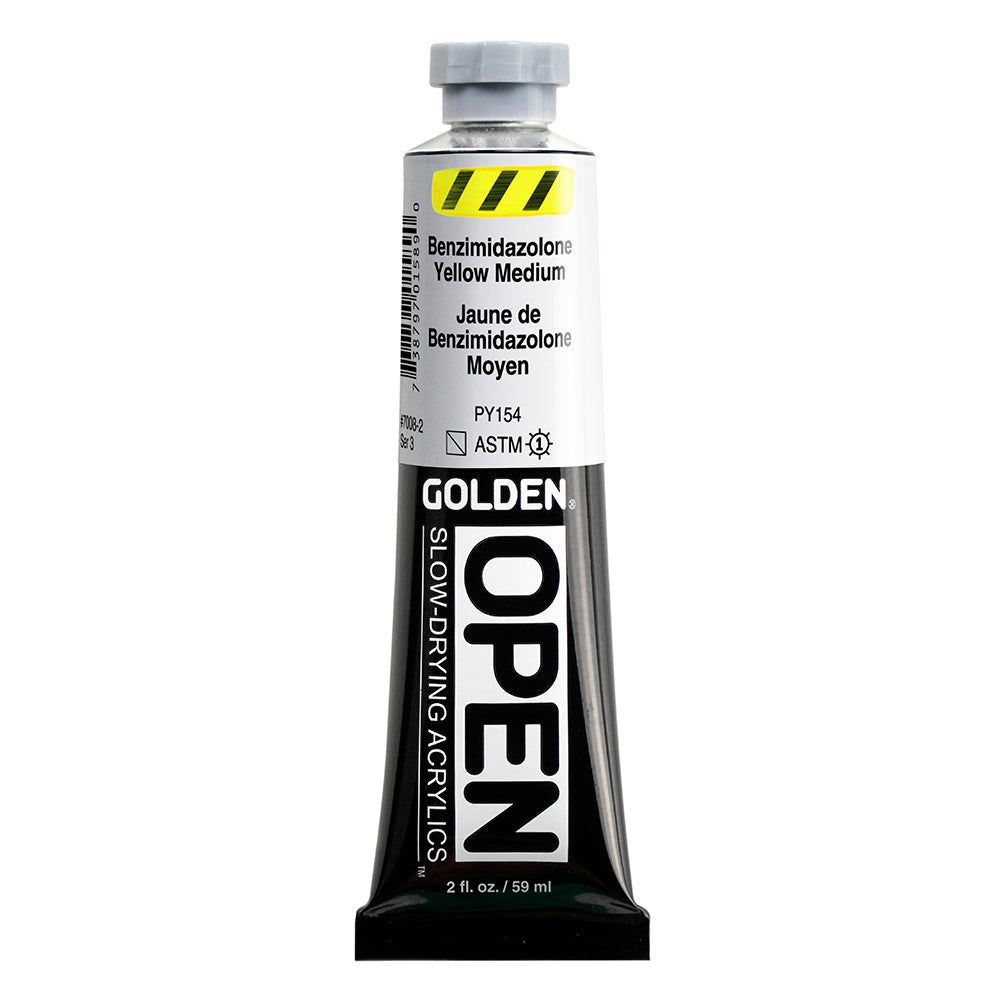 GOLDEN OPEN ACRYLIC Benzimidazolone Yellow Medium