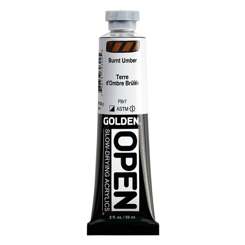 GOLDEN OPEN ACRYLIC Burnt Umber