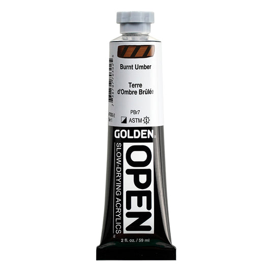 GOLDEN OPEN ACRYLIC Burnt Umber