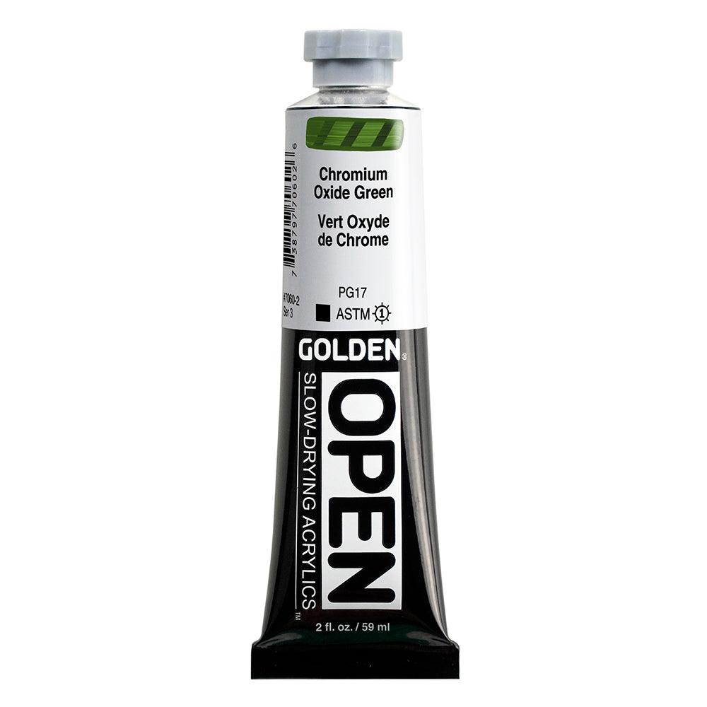 GOLDEN OPEN ACRYLIC Chromium Oxide Green
