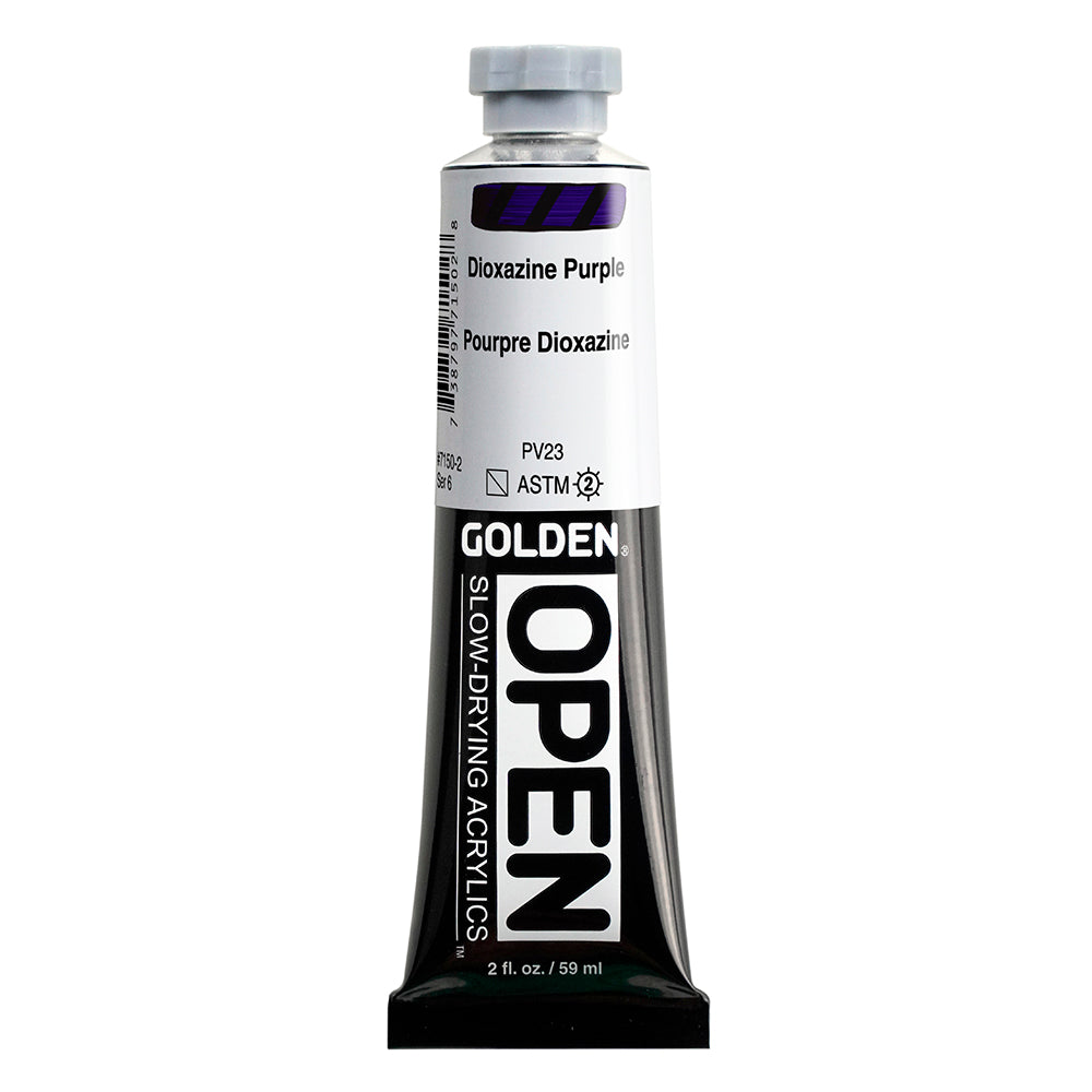 GOLDEN OPEN ACRYLIC Dioxazine Purple
