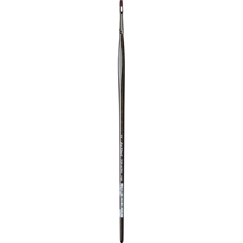 Davinci Brush Series 7185 TOP-ACRYL brush, bright long Handle