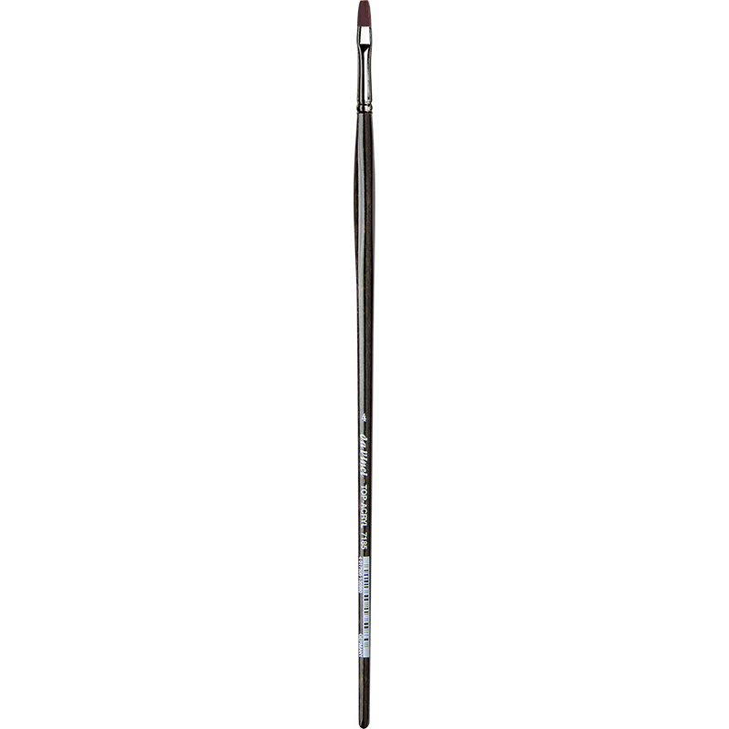 Davinci Brush Series 7185 TOP-ACRYL brush, bright long Handle