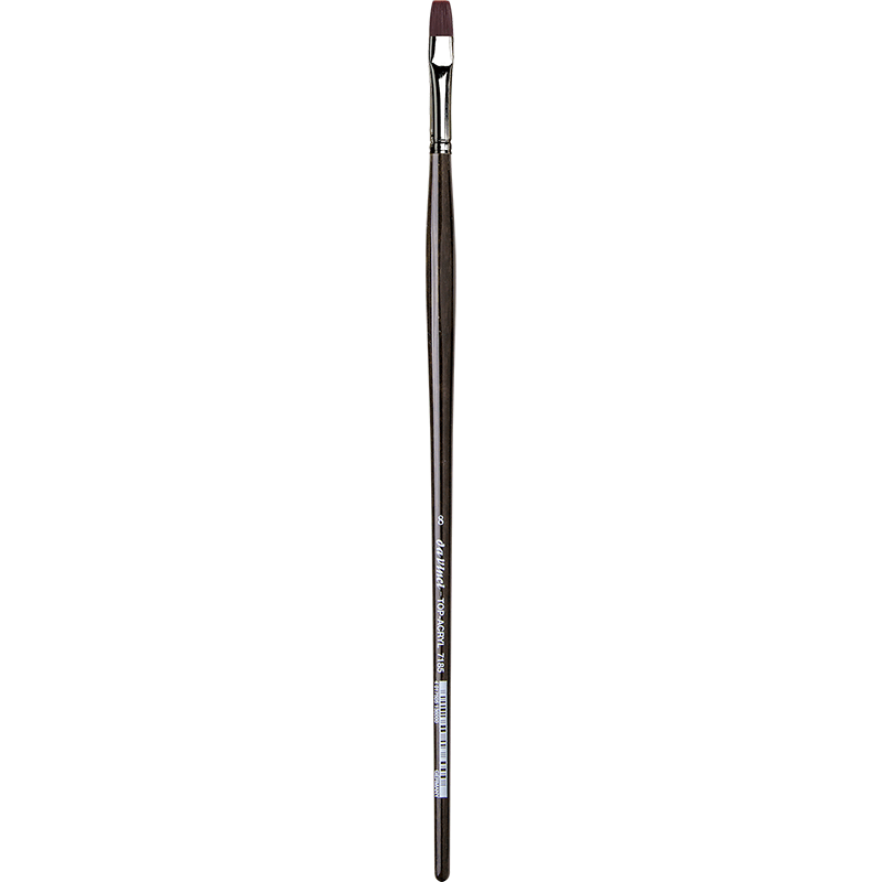 Davinci Brush Series 7185 TOP-ACRYL brush, bright long Handle
