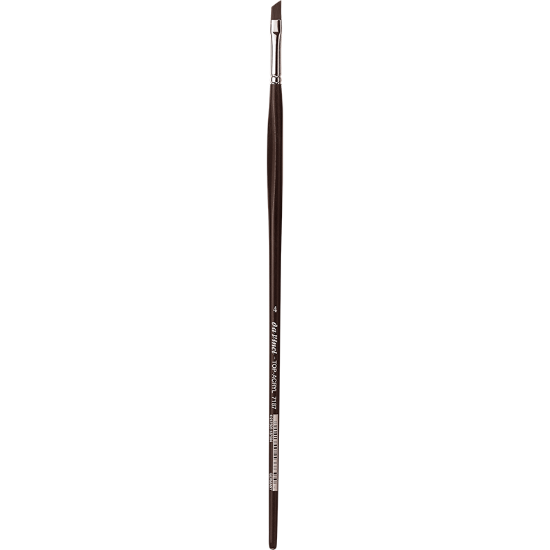 Davinci Brush Series 7187 TOP-ACRYL with slanted edge long Handle