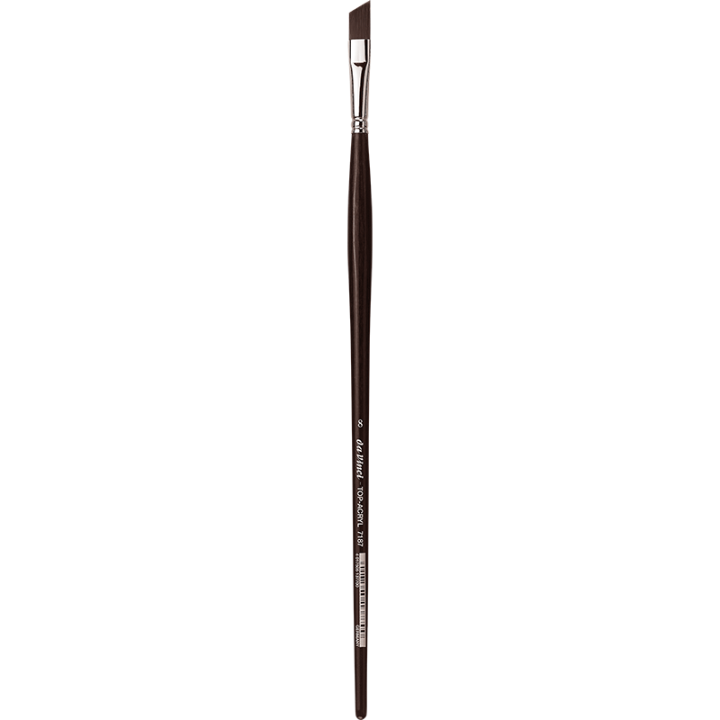 Davinci Brush Series 7187 TOP-ACRYL with slanted edge long Handle