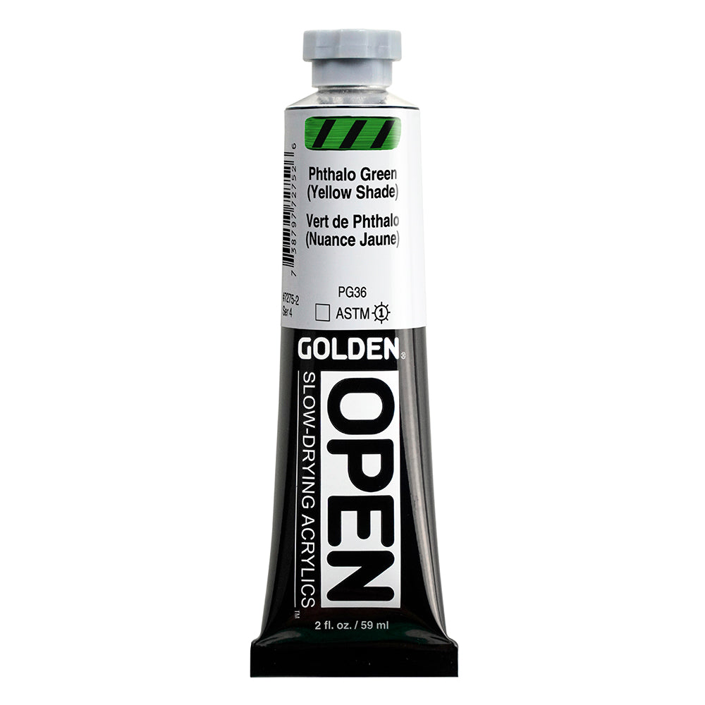 GOLDEN OPEN ACRYLIC Phthalo Green /Y.S.