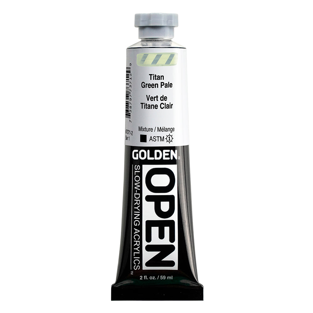 GOLDEN OPEN ACRYLIC Titan Green Pale