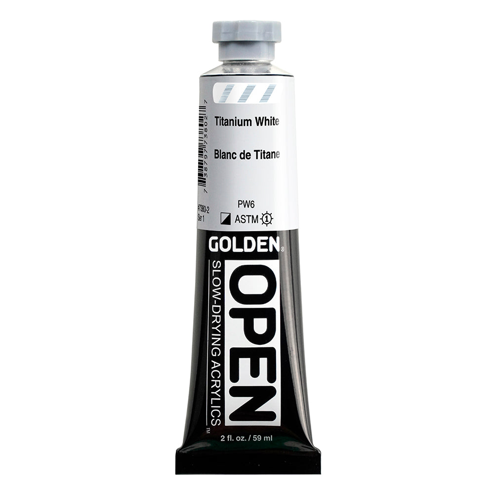 GOLDEN OPEN ACRYLIC Titanium White