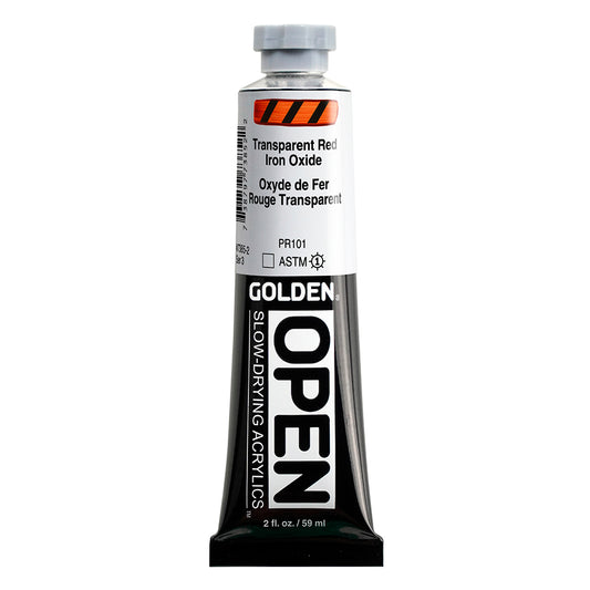 GOLDEN OPEN ACRYLIC Transparent Red Iron Oxide