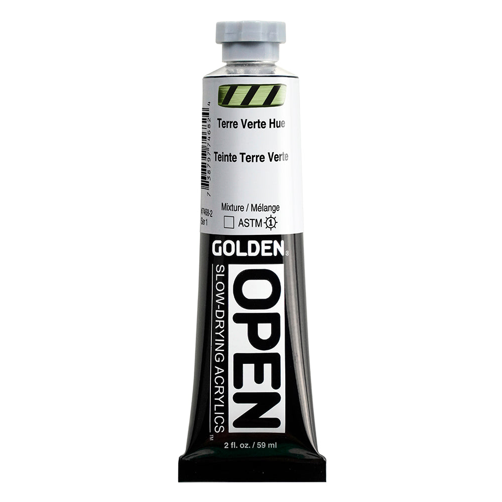 GOLDEN OPEN ACRYLIC Terre Verte Hue