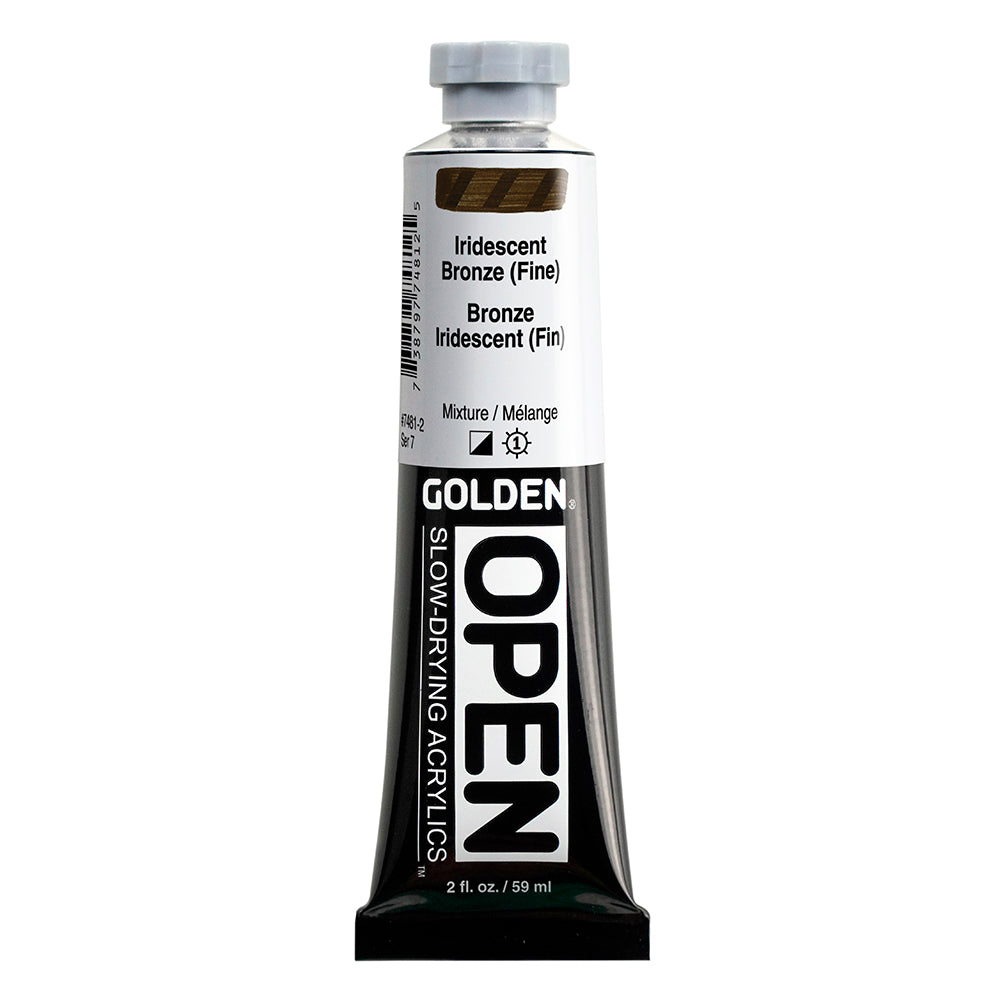 GOLDEN OPEN ACRYLIC Iridescent Bronze (Fine)