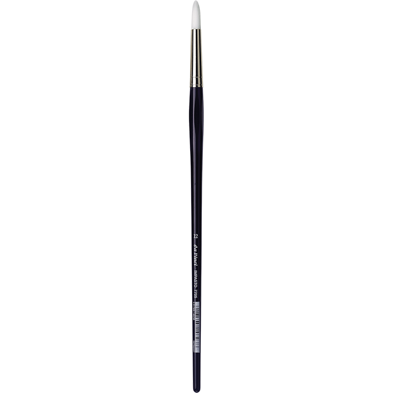 Davinci Brush Series 7705 IMPASTO, round Long Handle