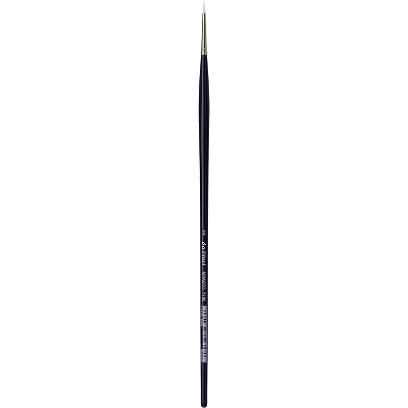 Davinci Brush Series 7705 IMPASTO, round Long Handle