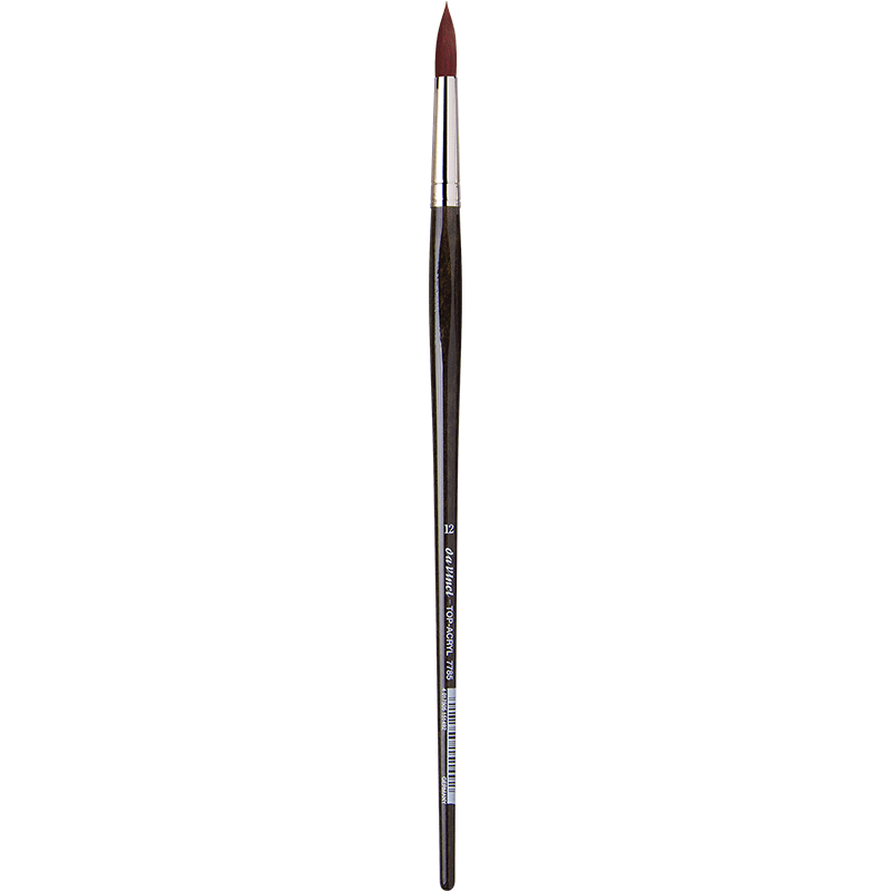 Davinci Brush Series 7785 TOP-ACRYL, round Long Handle