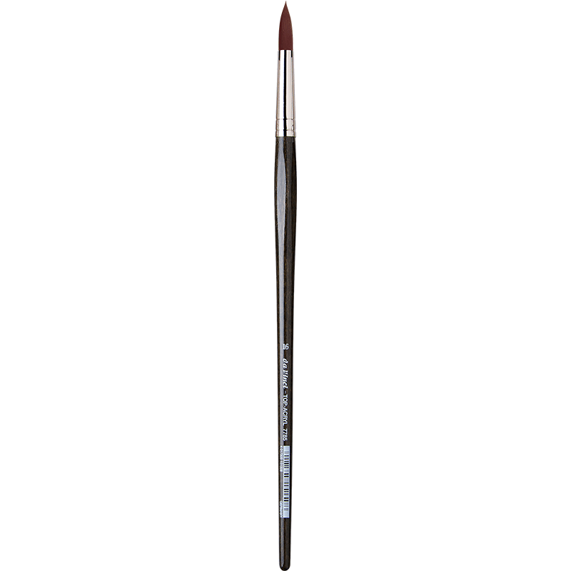 Davinci Brush Series 7785 TOP-ACRYL, round Long Handle
