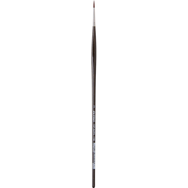 Davinci Brush Series 7785 TOP-ACRYL, round Long Handle