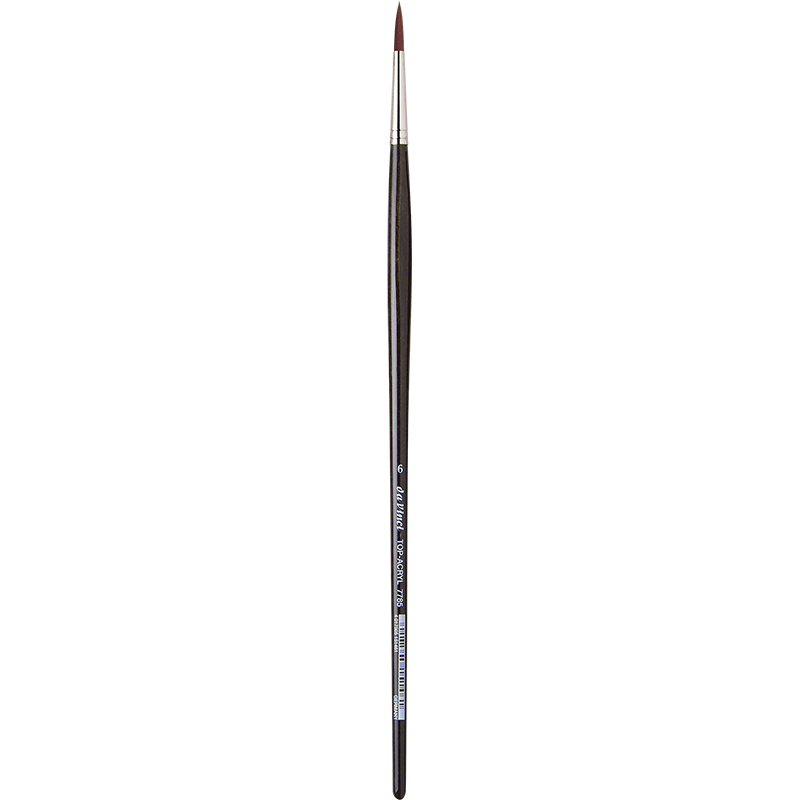 Davinci Brush Series 7785 TOP-ACRYL, round Long Handle