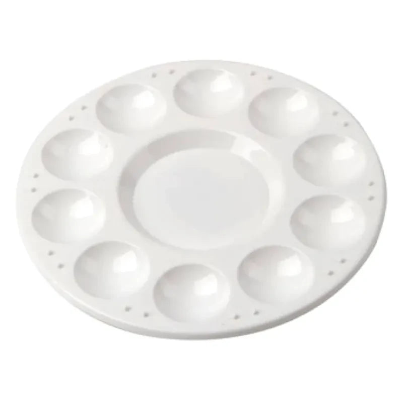 Meeden Round Plastic Palette 10 slots Dia/18cm