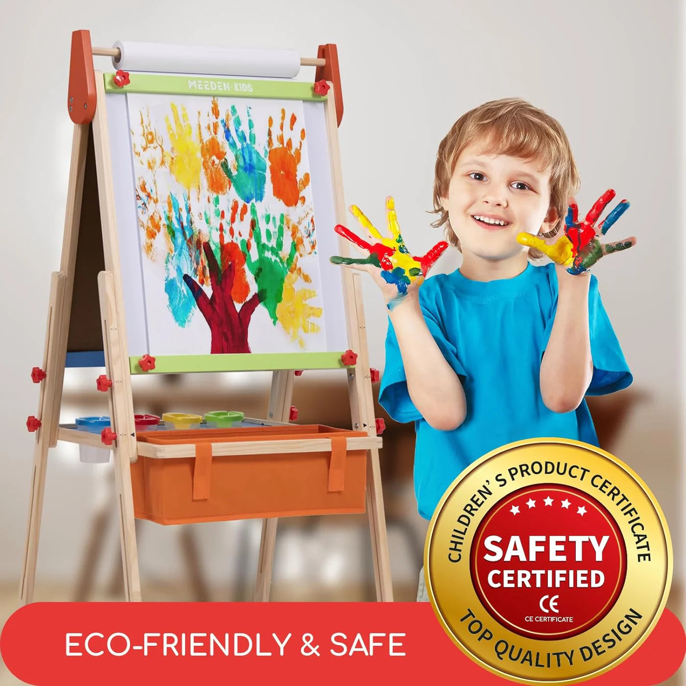 MEEDEN Double Sided Art Easel Set for Kids