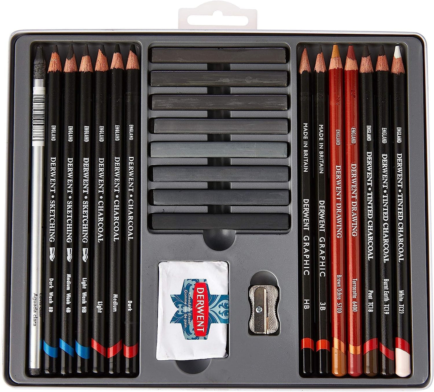 DERWENT SKETCH COLLECTION TIN (24)