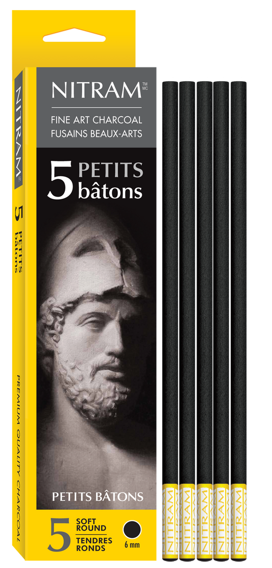 Petits Bâtons fusain beaux art