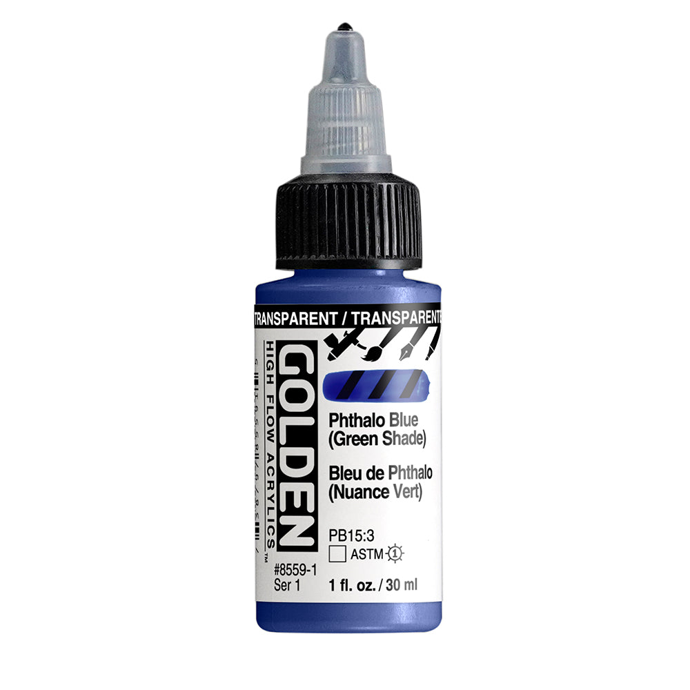 GOLDEN HIGH FLUID Transparent Phthalo Blue GS